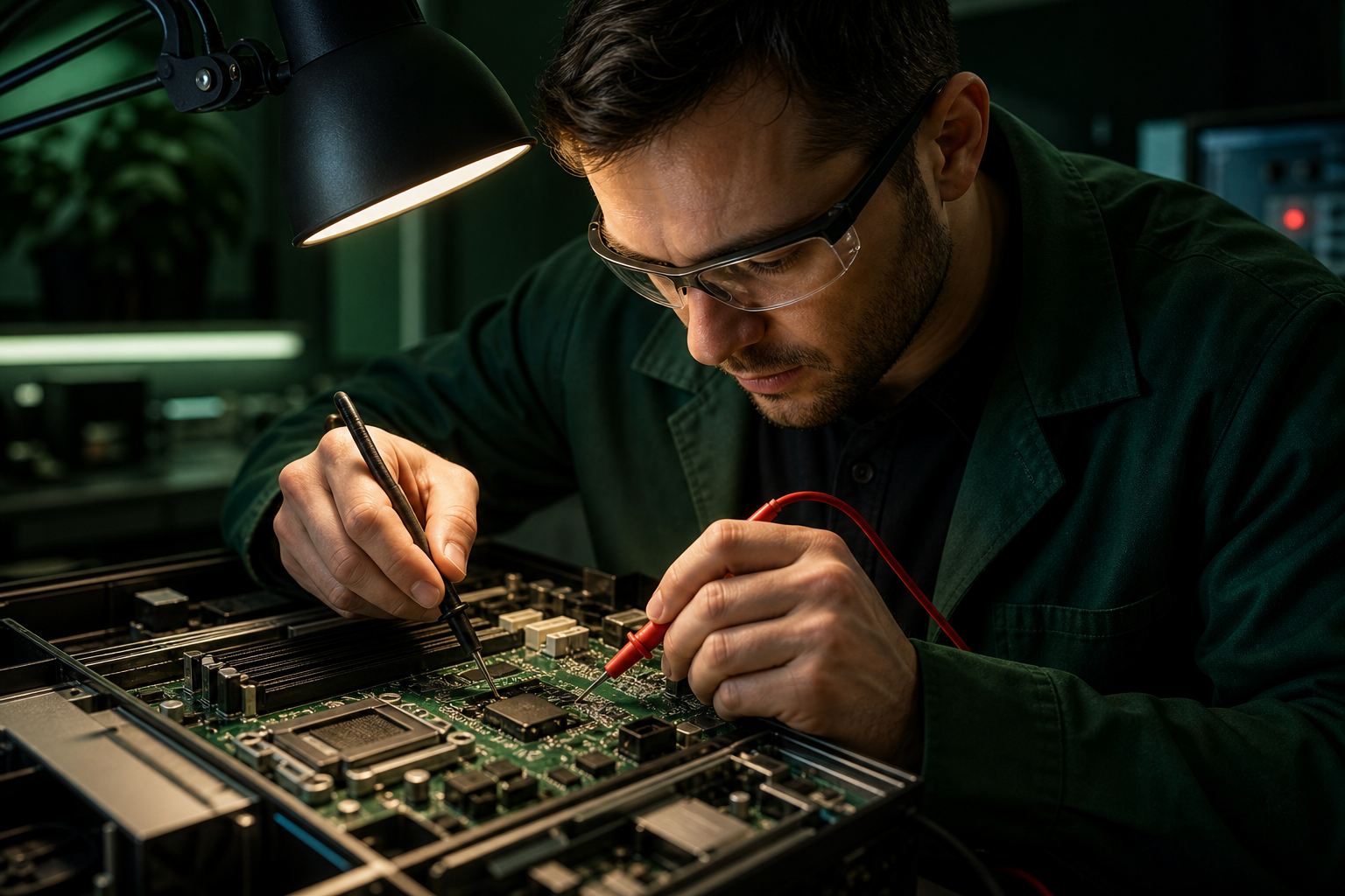 Diagnosi elettronica su scheda madre