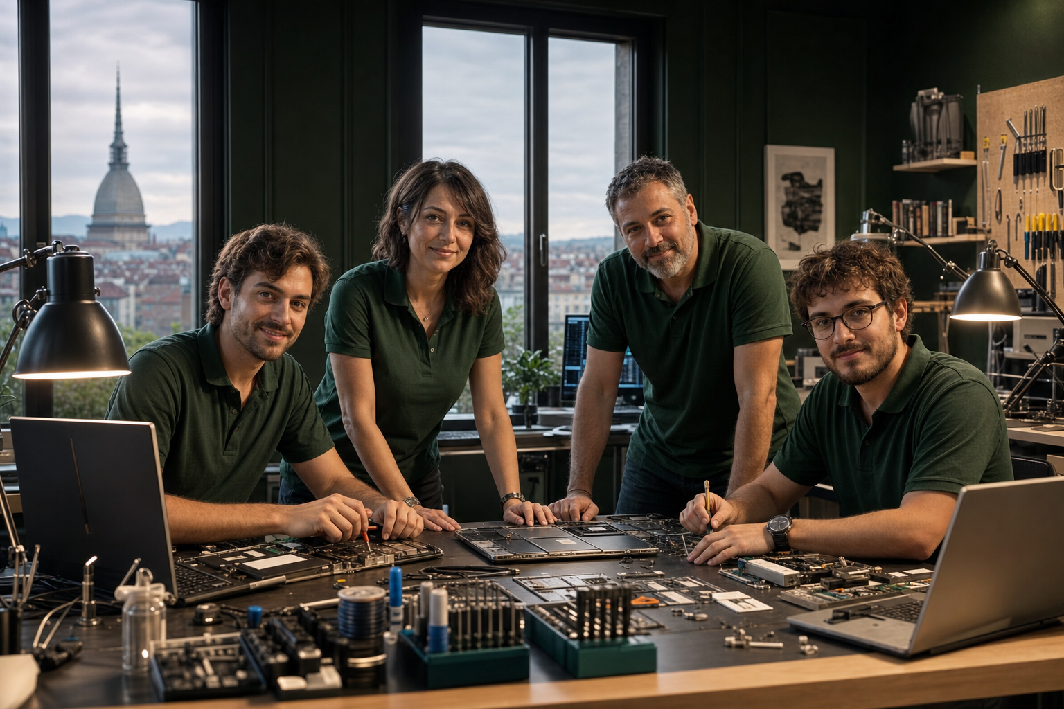 Team di tecnici Nucleo PC